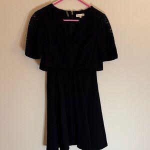 Rebecca Taylor Black Mini Dress
